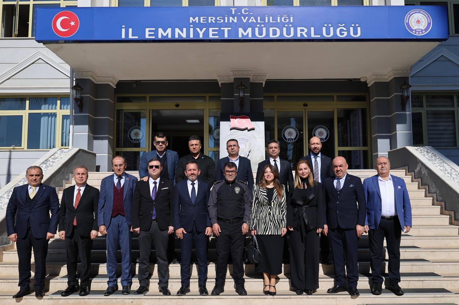 Mersin İl Emniyet Müdürü İdris Yılmaz Ziyareti
