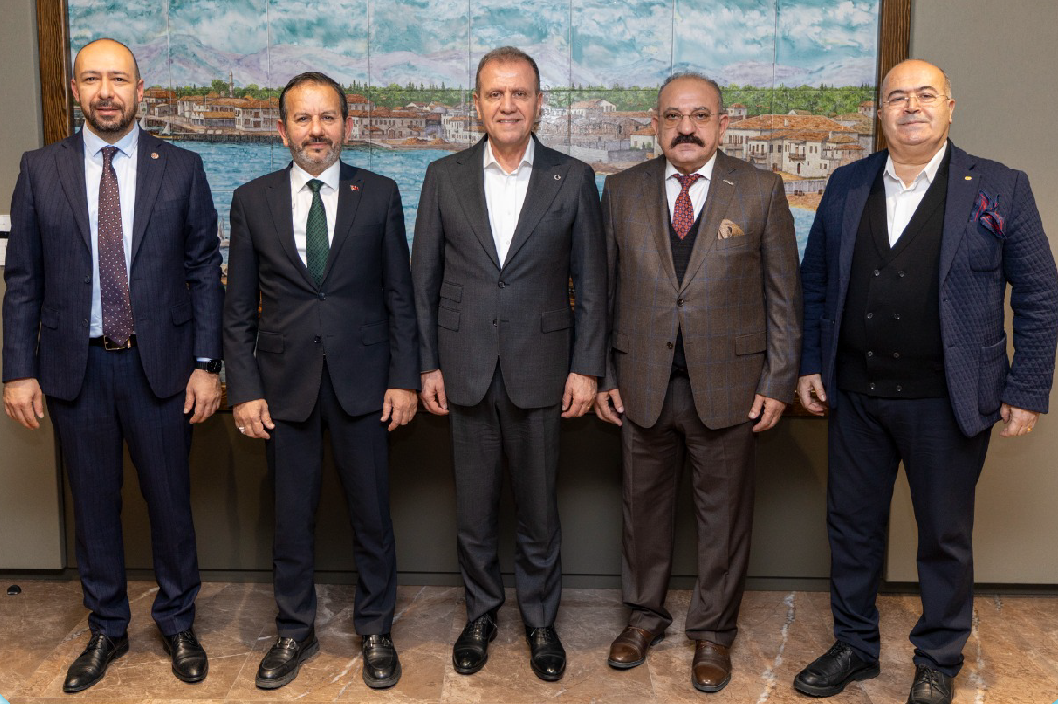Mersin Büyükşehir Belediye Başkanı Vahap Seçer Ziyareti