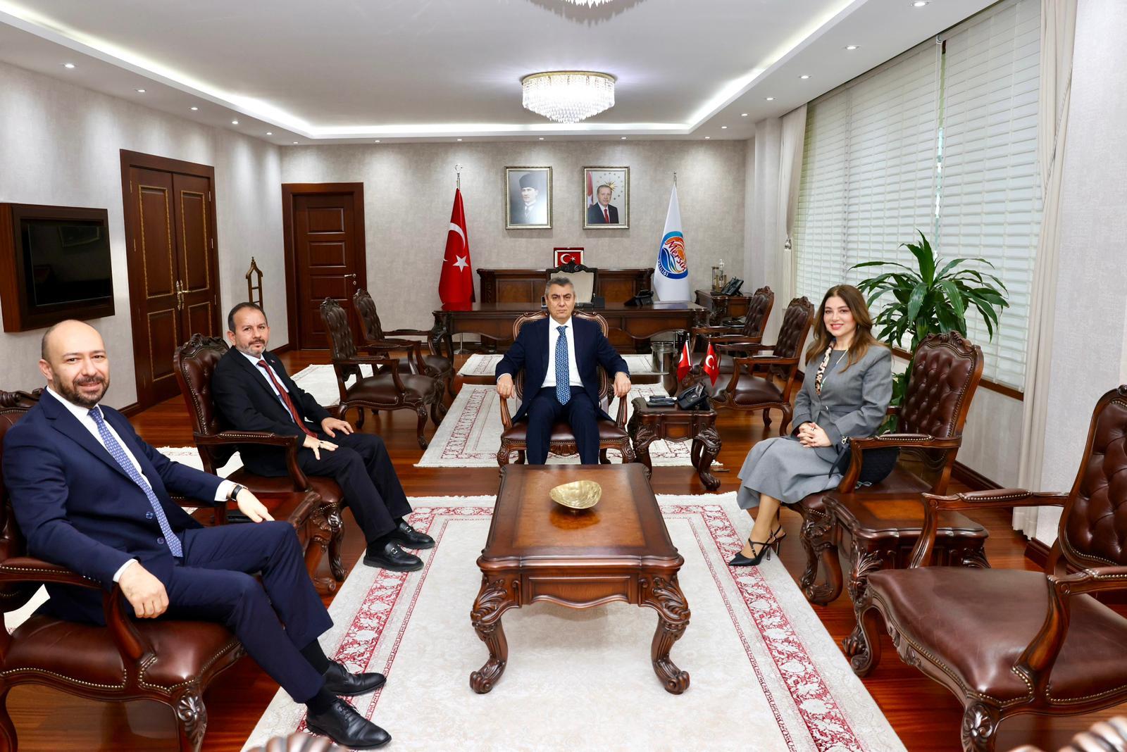 Mersin Vali Atilla Toros Ziyareti